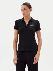 EA7 Emporio Armani Polo 7W000266 AF12500 UC001 Czarny Regular Fit. Czarne koszulki polo EA7 Emporio Armani, xs, bez wzorów, bez kołnierzyka, bez ramiączek. Za 339.99 zł.
