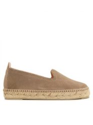 Manebi Espadryle Suede Flat Espadrilles K 1.9 N0 Brązowy. Brązowe espadryle Manebi, bez wzorów, ze skóry, bez obcasa, bez zapięcia. Za 389.99 zł.
