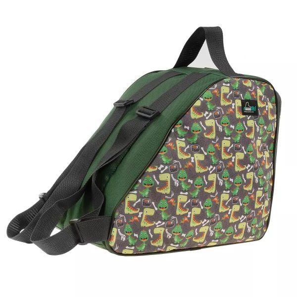 Torba plecak na rolki/łyżwy Dino. Zielone torby na ramię JOHN PADDLE, bez wzorów, z materiału, na ramię, bez dodatków. Za 89.00 zł.