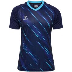 Koszulka Hummel Triumph. Niebieskie bluzki Hummel, bez wzorów, sportowe, bez kołnierzyka, bez ramiączek. Za 206.50 zł.