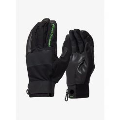 Rękawiczki damskie Black Diamond Torque Gloves. Czarne rękawiczki Black Diamond, bez wzorów, sportowe. Za 197.99 zł.