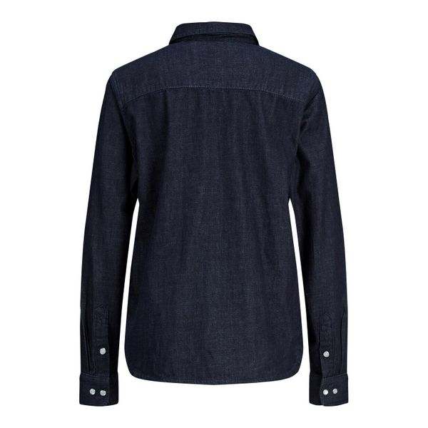 Koszula damska JJXX sophi denim. Brązowe koszule JJXX, bez wzorów, z denimu, bez kołnierzyka, bez ramiączek. Za 170.00 zł.