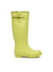 Hunter Kalosze CEO-SJY-T Zielony. Zielone kalosze Hunter, bez wzorów, z kauczuku. Za 349.99 zł.