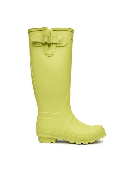 Hunter Kalosze CEO-SJY-T Zielony. Zielone kalosze Hunter, bez wzorów, z kauczuku. Za 349.99 zł.