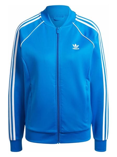 Adidas Bluza w kolorze niebieskim rozmiar: S. Niebieskie bluzy Adidas, s, bez wzorów, bez kaptura. Za 139.95 zł.