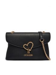 LOVE MOSCHINO Torebka JC4138PP1OLQ0000 Czarny. Czarne torebki klasyczne Love Moschino, bez wzorów, ze skóry, bez dodatków. Za 939.99 zł.