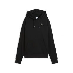 Damska bluza z kapturem Essentials Elevated PUMA. Czarne bluzy Puma, na jesień, xs, bez wzorów, z bawełny, z kapturem. Za 249.00 zł.