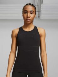 Puma Top sportowy w kolorze czarnym rozmiar: S. Czarne koszulki sportowe Puma, bez wzorów, bez ramiączek, outdoorowe. Za 56.79 zł.