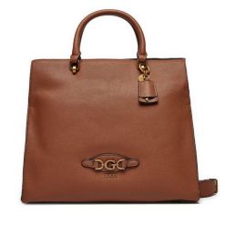 Torebka Guess. Brązowe torebki klasyczne Guess, z aplikacjami, bez dodatków. Za 359.99 zł.