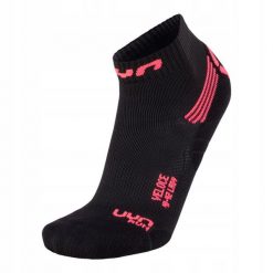 Skarpety do biegania damskie Uyn Veloce Running. Czarne skarpety Uyn, bez wzorów. Za 74.99 zł.
