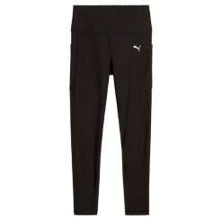 Legginsy do biegania damskie PUMA Run Velocity FL. Czarne legginsy sportowe Puma, s, bez wzorów, do biegania. Za 169.99 zł.
