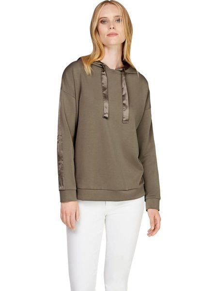 Heine Bluza w kolorze khaki rozmiar: 44. Brązowe bluzy Heine, bez wzorów, z kapturem. Za 81.95 zł.