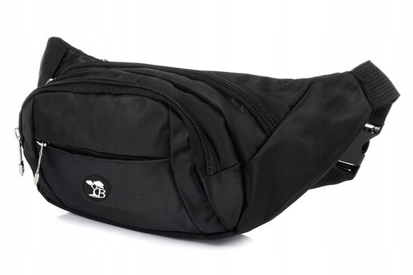 Saszetka czarna unisex Beltimore C28. Czarne torby na ramię bez wzorów, bez dodatków. Za 31.91 zł.