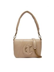 Just Cavalli Torebka 77RA4BG4 Beżowy. Brązowe torebki klasyczne Just Cavalli, bez wzorów, ze skóry, bez dodatków. Za 359.99 zł.