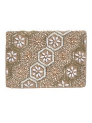BLE Kopertówka w kolorze jasnobrązowym - 24 x 17 x 3 cm rozmiar: onesize. Brązowe kopertówki BLE, bez wzorów, z materiału, bez dodatków. Za 83.95 zł.