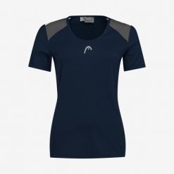 T-Shirt damski CLUB 22 Tech. Niebieskie t-shirty Head, xs, bez wzorów, z dżerseju, bez kołnierzyka, bez ramiączek. Za 164.40 zł.