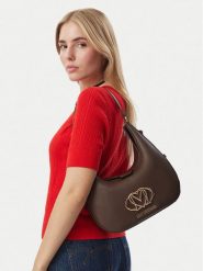 LOVE MOSCHINO Torebka JC4210PP0PKB0313 Brązowy ciemny. Brązowe torebki klasyczne Love Moschino, bez wzorów, ze skóry, bez dodatków. Za 949.99 zł.