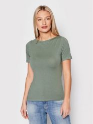 Vero Moda T-Shirt Panda 10231753 Zielony Regular Fit. Zielone t-shirty Vero Moda, xl, bez wzorów, z bawełny, bez kołnierzyka, bez ramiączek. Za 59.99 zł.