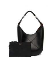 Guess Torebka HWZOAA P6210 Czarny. Czarne torebki klasyczne Guess, z aplikacjami, ze skóry, bez dodatków. Za 1,259.00 zł.