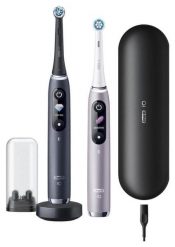 Szczoteczka magnetyczna Oral-B iO 9 Duo czarny/różowy. Szczoteczki soniczne ORAL-B. Za 1,255.00 zł.