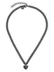 Liebeskind Naszyjnik z zawieszką - dł. 45 cm rozmiar: onesize. Czarne naszyjniki Liebeskind, ze stali. Za 154.45 zł.