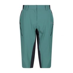 Szorty damskie rowerowe CMP 3. Niebieskie spodnie materiałowe CMP, na co dzień, s, bez wzorów. Za 382.50 zł.