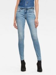 G-Star Dżinsy - Slim fit - w kolorze błękitnym rozmiar: W31/L32. Niebieskie jeansy G-Star, l, z aplikacjami. Za 170.47 zł.