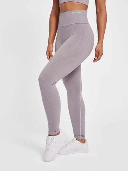 Legginsy damskie Hummel MT Flow. Szare legginsy Hummel, s, bez wzorów, z dzianiny. Za 241.60 zł.