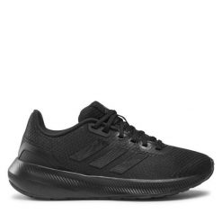 Buty do biegania adidas. Czarne obuwie sportowe Adidas, bez zapięcia, do biegania. Za 179.99 zł.