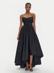 PINKO Sukienka wieczorowa 104937 Y3LE Czarny Regular Fit. Czarne sukienki Pinko, bez wzorów, z syntetyku, wizytowe, bez kołnierzyka, bez ramiączek. Za 1,759.00 zł.