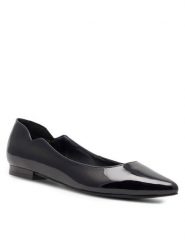 Sergio Bardi Baleriny WFA1572-18Z-SB Czarny. Czarne baleriny Sergio Bardi, bez wzorów, z lakierowanej skóry, bez obcasa. Za 239.00 zł.