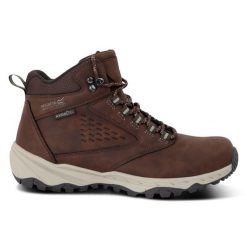 Damskie wodoodporne buty turystyczne Amble. Brązowe trekkingi Regatta. Za 220.64 zł.