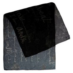 Czarno-Zielony Szal Damski Anekke REAL. Czarne szaliki Anekke, bez wzorów, eleganckie. Za 119.00 zł.
