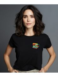 WOOOP Koszulka "Captures great moments" w kolorze czarnym rozmiar: XXL. Czarne bluzki Wooop, xxl, bez wzorów, z bawełny, bez kołnierzyka, bez ramiączek. Za 56.99 zł.