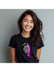 WOOOP Koszulka "Infinity" w kolorze czarnym rozmiar: S. Czarne bluzki Wooop, s, bez wzorów, bez kołnierzyka, bez ramiączek. Za 56.99 zł.