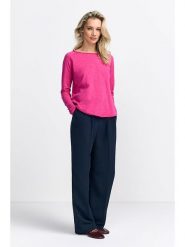 Rich & Royal Koszulka w kolorze różowym rozmiar: S. Różowe bluzki Rich & Royal, s, bez wzorów, z bawełny, bez kołnierzyka, bez ramiączek. Za 78.99 zł.