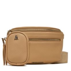 Torebka Steve Madden. Brązowe torebki klasyczne Steve Madden, bez wzorów, bez dodatków. Za 429.99 zł.