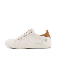 TRAVELIN' Skórzane sneakersy "Metz" w kolorze kremowym rozmiar: 42. Brązowe trampki Travelin', bez wzorów, z nubiku, bez zapięcia. Za 325.79 zł.