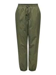 ONLY Spodnie w kolorze khaki rozmiar: M. Brązowe spodnie materiałowe Only, m, bez wzorów, z materiału. Za 66.00 zł.