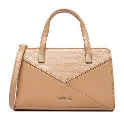 Torebka Lasocki. Brązowe torebki klasyczne Lasocki, bez wzorów, bez dodatków. Za 169.99 zł.