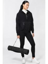 Super.natural Bluza polarowa "Wimmerl" w kolorze czarnym rozmiar: XL. Czarne bluzy super.natural, xl, bez wzorów, z materiału, bez kaptura. Za 565.99 zł.