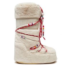 Śniegowce Moon Boot. Brązowe trapery i śniegowce Moon Boot. Za 2,049.00 zł.