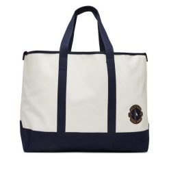 Torebka Tommy Hilfiger. Białe shopper TOMMY HILFIGER, bez wzorów, bez dodatków. Za 559.99 zł.