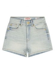 Vingino Szorty dżinsowe "Dora" w kolorze błękitnym rozmiar: 176. Niebieskie szorty Vingino, bez wzorów, klasyczne, z podwyższonym stanem. Za 95.99 zł.