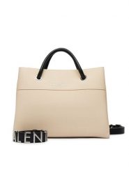 Valentino Torebka Alexia Summer VBSA0D02 Kremowy. Białe torebki klasyczne Valentino, bez wzorów, ze skóry, bez dodatków. Za 450.99 zł.
