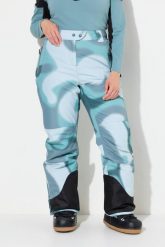 Damskie Spodnie narciarskie HYPRAR wodoodporne paski na rzep. Czerwone spodnie narciarskie Ulla Popken, plus size, bez wzorów, z materiału, narciarskie. Za 639.99 zł.