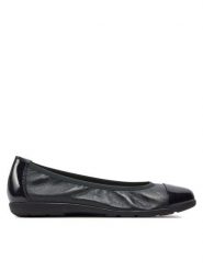 Caprice Baleriny 9-22152-42 Granatowy. Niebieskie baleriny Caprice, bez wzorów, ze skóry, bez obcasa. Za 149.99 zł.