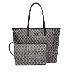Torebka Guess. Czarne shopper Guess, z aplikacjami, bez dodatków. Za 579.99 zł.