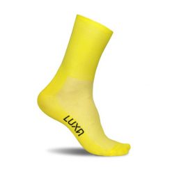 Skarpetki Rowerowe Unisex Luxa Classic. Żółte skarpety LUXA, bez wzorów, z elastanu. Za 69.00 zł.