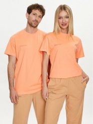 Pangaia T-Shirt Tropics 365 Midweight Pomarańczowy Regular Fit. Brązowe t-shirty Pangaia, l, bez wzorów, z bawełny, bez kołnierzyka, bez ramiączek. Za 169.99 zł.